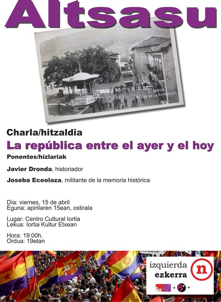 Charla Memoria Histórica.