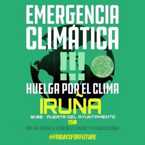 Emergencia climática-Huelga por el clima @ Plaza del Ayuntamiento 